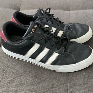 Adidas black Superstars size 10.5